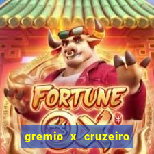 gremio x cruzeiro ao vivo hd